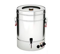 HPTHLY Large-Capacity Hot Water Dispenser/Beverage Warmer, Double-Layer Stainless Steel Water Bucket/Tea Mug, Electric Heating Water Dispenser With Water Shortage Alar(With Faucet-32L)