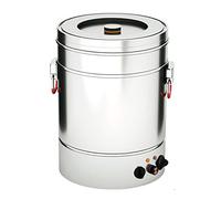 HPTHLY Large-Capacity Hot Water Dispenser/Beverage Warmer, Double-Layer Stainless Steel Water Bucket/Tea Mug, Electric Heating Water Dispenser With Water Shortage Alar(Without Faucet-37L)