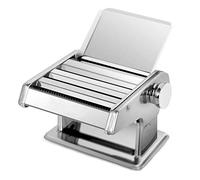 HPTHLY Manual Pasta Makers, Stainless Steel Roller Machines, 6 Thickness Settings With Manual Crank, For Pasta, Lasagna, Linguine