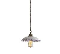 HPTHLY Pendant Lights, Home Ceramic Pendent Lamp E27 1-Light Metal Ceiling Hanging Light Modern Interior Adjustable Lighting Fixture Personality Dining Table(One Color-C)
