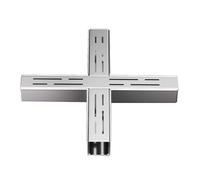 HPTHLY Stainless Steel Trench Drain Kit - Heavy Duty Drainage Channels & Grating For Garden Sidewalk Parking Bathroom Patio & Deck - 24X11.5X10.5Cm Drain Gra(Sier-24 * 28 * 5 * 5Cm)