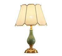 HPTHLY Table Lamp Modern Ceramic Table Lamp, Ice Crack Design Table Lamps Chinese Table Light Bedroom Bedside Lamp For Living Room Home Office Desk Nightstan