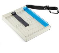 HPVERDALIVING Mini Guillotine Paper Cutter, Precision Card Cutter & Paper Cutters for Crafts - 12 Inch A4 Paper Trimmer with Safety Guard, Alignment Grid and Ergonomic Handle