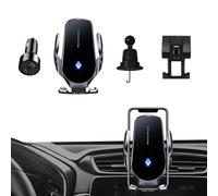 HPVHGW Car Phone Mount for Honda CR-V 2017-2022, Full Vent Access Design, Does Not Block Airflow, Thick Case Friendly Car Phone Holder with Strong Grip for 4-7 Inch Phones Silver