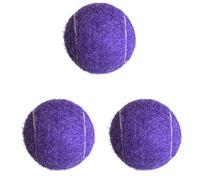 HPWFHPLF Tennis Balls, Practice Tennis Balls for Beginners - 3 Pack, for Training and Playing - Purple