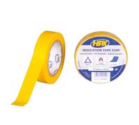 HPX 5200 PVC Insulating Tape 15 mm x 10 m Yellow