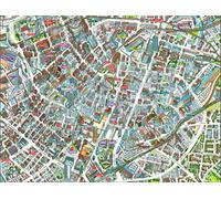 HPY Cityscapes Street Map Of Manchester 400 Piece Jigsaw Puzzle 470mm x 320mm (hpc)