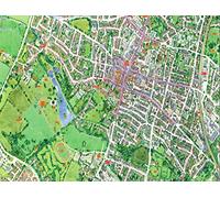 HPY Cityscapes Street Map Of St Albans 400 Piece Jigsaw Puzzle 470mm x 320mm (hpc)