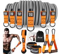 HPYGN Heavy Duty Resistance Bands 360lbs, Resistance Bands with Handles, Door Anchor, Exercise Bands for Men, Resistance Bands Set Men, Physical Therapy, Muscle Strength Training, Home Gym Equipment