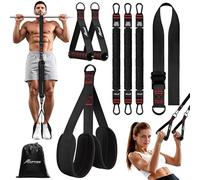 HPYGN Pull Up Bands, Heavy Duty Resistance Bands with Handles, Exercise Bands for Door Pull Up Bar, Adjustable Weight/Size, Pull Up Assistance Bands for Strength Training, Gym Bands Workout Equipment