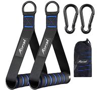 HPYGN Resistance Band Handles, Pack of 2, Heavy Duty, Blue, Ideal for Strength Training and Workout