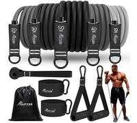 HPYGN Resistance Bands for Men Women Fitness Workout Bands Up to 250 lbs E