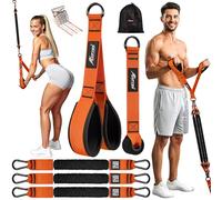 HPYGN Resistance Bands Training for Arms, Biceps, Triceps, Back, Abs, Shoulders, Exercise Bands with Handles, Door Anchor, Heavy Duty Home Gym Workout Equipment for Tricep Pushdowns, Face Pulls