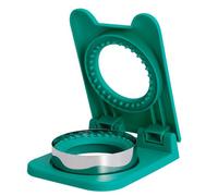 HPYSHP Stainless DIY Sandwich Crimpers,Bread Sandwich Square Cutters Maker,Breakfast and Lunch Sandwich Cutter and Sealer,for Boys,Girls and Adult (Green)