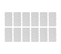 HPZIHUIT 12PCS PP Plastic Hose Joint Equal Diameter Barb Fittings Straight Through Connector Accessories (32 to 32)