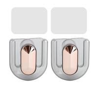 HPZIHUIT 2Pcs Wall Mounted Slippers Rack Strong Plastic Space Saving Slippers Hanger for Home Bathroom Salon