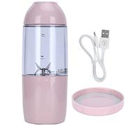 HPZIHUIT 380ml Electric Juicer Portable Handheld with 4 Blades 4000mAh Electromagnetic Induction Power-Off Protection USB Charging