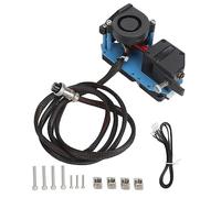 HPZIHUIT 3D Printer Extruder Kit with Heating Block Heat Dissipation Block Fan for Ender 3 12V