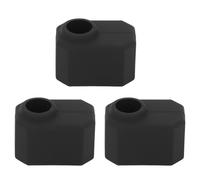 HPZIHUIT 3Pcs Silicone Sock Heater Block Cover High Temperature Resistant for Prusa MK4 3D Printer Accessories Black