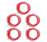 HPZIHUIT 5Pcs 3D Printer Electric Heating Pipe Single Ended Heater Tube Replacement Accessories 6x20mm (12V 30W)