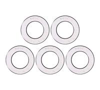 HPZIHUIT 5Pcs Thrust Ball Bearings Plane Axial Thrust Balls Bearing for Crane Hooks Vertical Water Pumps (51208)