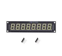 HPZIHUIT 8 Digit Tube LED Segment Display 74HC595 Driver Digital Optoelectronic Module White 0.56in