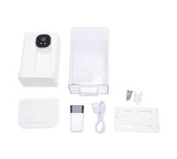 HPZIHUIT Automatic Mouthwash Dispenser with 2 Magnetic Cups 700ml Capacity Smart Sensing Wall Mounted Dispenser for Bathroom