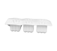 HPZIHUIT Bubble Candle Molds 6 Cavity Easy Release Heat Resistant Silicone DIY 3D Bubble Mould for Chocolate Cake (Large Bubble Candle Mold)