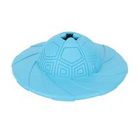HPZIHUIT Dog Flying Disc Treat Dispenser Interactive IQ Training Bite Resistance Pet Flying Disc Toy for Dogs Puppies