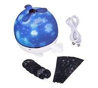 HPZIHUIT LED Star Sky Projection Lamp USB Powered Infrared Remote Control Night Light for Home Party