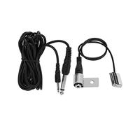 HPZIHUIT Metal Piezo Contact Pickup Patch with 6.35mm Audio Jack for Classical Guitars Violin Ukulele