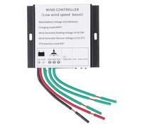HPZIHUIT MPPT Wind Turbine Controller 100-400W 12V 24V Auto Match Wind Generator Controller with LED Indicator