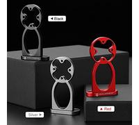 HPZIHUIT Multifunctional Computer Camera Flashlight Mount Holder Front Bike Mount for Bryton CATEYE Red Silver Black (Black)