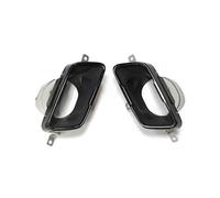 HPZPRPCEW 1 Pair Black Car Exhaust Tip For 2 Series F44 218i 225i M235i M240 Mufflers Tip Square Nozzle Exhaust System(BLACK)