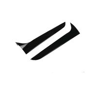 HPZPRPCEW 1 Pair For A4 B8 Allroad Avant 2009-2016 Glossy Black Car Rear Window Side Spoiler Cover Trim Exterior Styling Decor