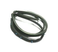 HPZPRPCEW 1 Piece for Land Cruiser for Prado 120 LCP120 2003-2009 Door Rubber Rain Seal Strip Weatherstrip for with Clips 67862-60120(67861-60120 FR)