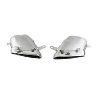 HPZPRPCEW 1set For A6 A7 304 Stainless Steel Car Exhaust Pipe Muffler Tailpipe Tip Auto Modification Accesories Silver Left Right