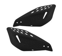 HPZPRPCEW 22mm Motocross Hand Guard Handle Protector Shield HandGuards Protection Gear For Motorcycle Dirt Bike Pit ATV Quads 1 Pair(BLACK)