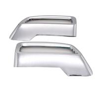 HPZPRPCEW 2pcs ABS Chromed Rear Exhaust Muffler Tail End Pipe Cover For Citroen C5 For Aircross 2017 2018 2019 2020 2021