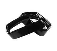 HPZPRPCEW 2pcs For 5 6 Series GT G30 G38 G32 2018 2019 2020 2021 Stainless Steel Car Tail Muffler Exhaust Pipe Output Cover Protective Trim(Glossy Black a)
