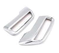 HPZPRPCEW 2pcs For Peugeot 3008 5008 For Allure 2017 2018 2019 2020 2021 2022 ABS Chromed Rear Exhaust Muffler Tail End Pipe Cover