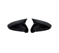 HPZPRPCEW 2Pcs Gloss Black Tuning For VW For Golf MK7.5 Facelift GTI GTD R R-LINE 2012-2020 Side RearView Mirror Cover Caps Tools Case(Gloss)