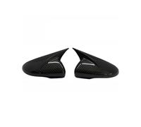 HPZPRPCEW 2x Carbon Look Side Wing Mirror Cover For VW For Golf 6 MK6 GTI GTD 2009-2013 Rear View Cap(Carbon Look,Add on)
