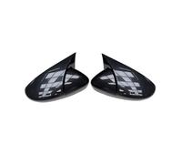 HPZPRPCEW 2X For VW For JETTA MK6 For Passat B7 For Scirocco For Beetle Side Wing Mirror Cover Caps Rearview Add On(Carbon pattern)
