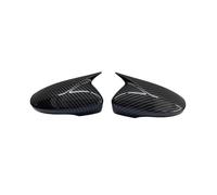 HPZPRPCEW 2X Side Wing Mirror Cover Caps For VW For JETTA MK6 Passat B7 For Scirocco For Beetle Rearview Add On(Carbon Fiber Look)