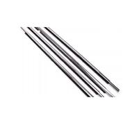 HPZPRPCEW 4 Pcs for Toyota for Land Cruiser LC200 2007-2019 Black Or Chrome Windows Rubber Outside Weatherstrip Seal Door Belt 75720-60080(Chrome)