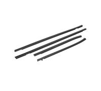 HPZPRPCEW 4PCS for FIT for Jazz Hatchback GD1 GD3 2003-2007 Car Outer Windows Rubber Weatherstrip Door Strip Sealing Belt Moulding Trim