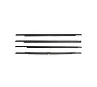 HPZPRPCEW 4Pcs for Mitsubishi for Outlander 2007-2012 Outer Windows Rubber Weatherstrip Side Door Moulding Trim Car Sealing Accessories