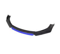 HPZPRPCEW 4PCS Universal Car Front Bumper Lip Body Kit Spoiler Splitter Gloss Red Under Lips Diffuser Shovel Parts(Matte Blue)