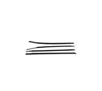 HPZPRPCEW 4X for Hyundai for IX35 for Tucson LM 2nd 2010-2013 Outside Black Or Chrome Windows Glass Rubber Weatherstrip Protector 82210-2S000(Black Outside)